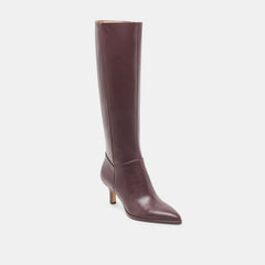 ALDY BOOTS MULBERRY LEATHER - re:vita