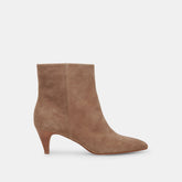 DEE BOOTIES TRUFFLE SUEDE - re:vita