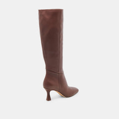 GYRA BOOTS CHOCOLATE LEATHER - re:vita