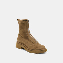 SHANTE BOOTS DK OLIVE STELLA SUEDE - re:vita
