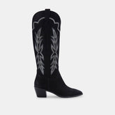 SHIREN BOOTS BLACK NUBUCK - re:vita