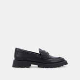 ELIAS FLATS BLACK LEATHER - re:vita