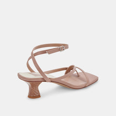 BAYLOR HEELS CAFE LEATHER - re:vita
