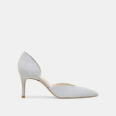 ELOY HEELS LIGHT BLUE SUEDE