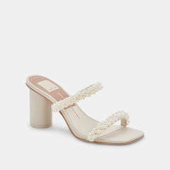 NOEL HEELS VANILLA PEARLS - re:vita