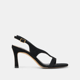 IZELA HEELS ONYX SUEDE