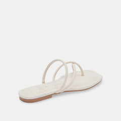 LEANNA SANDALS CREAM STELLA - re:vita
