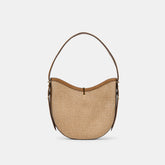 BREE SHOULDER BAG TAN WOVEN RAFFIA