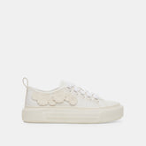 ROBBIN SNEAKERS WHITE CANVAS - re:vita