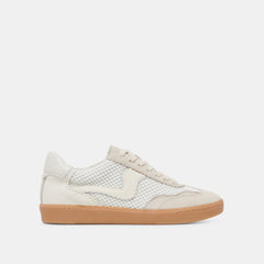 NOTICE MESH SNEAKERS WHITE WOVEN MESH - re:vita