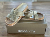 SELDA SANDALS GOLD RAFFIA - re:vita