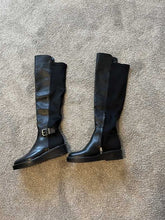 EMBER BOOTS BLACK LEATHER - re:vita