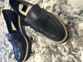 HALONA LOAFERS ONYX LEATHER - re:vita