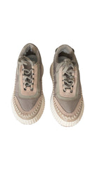 DOLEN NYLON SNEAKERS DK TAUPE NYLON - re:vita