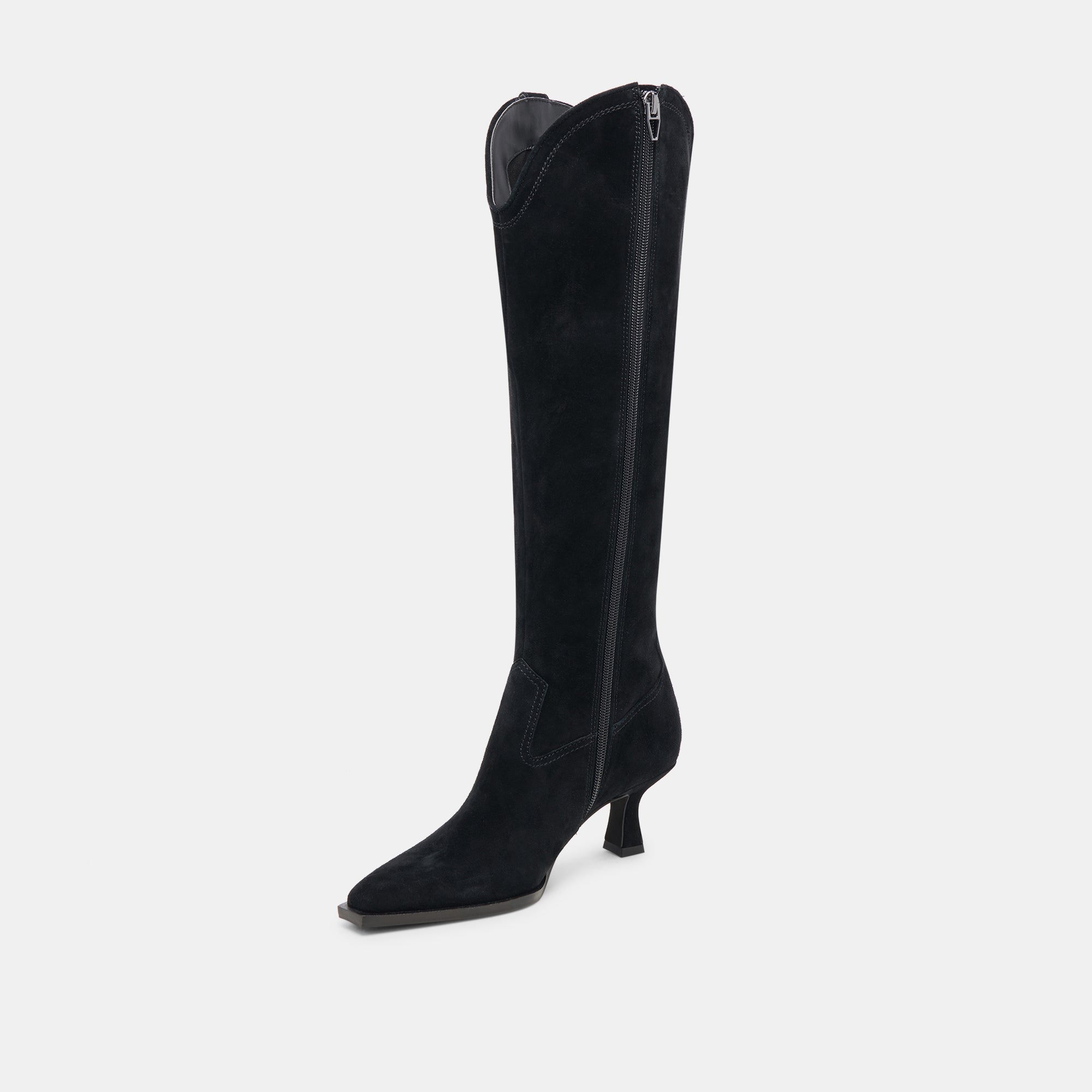 ARIANA BOOTS ONYX SUEDE - re:vita