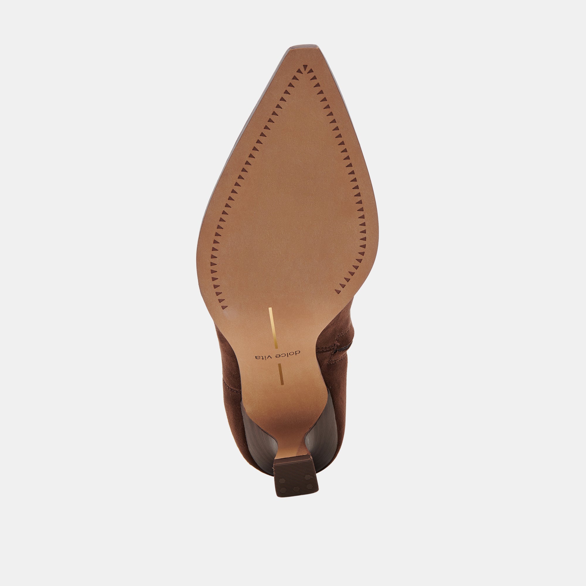 ARYA WIDE CALF BOOTS DK BROWN STELLA SUEDE
