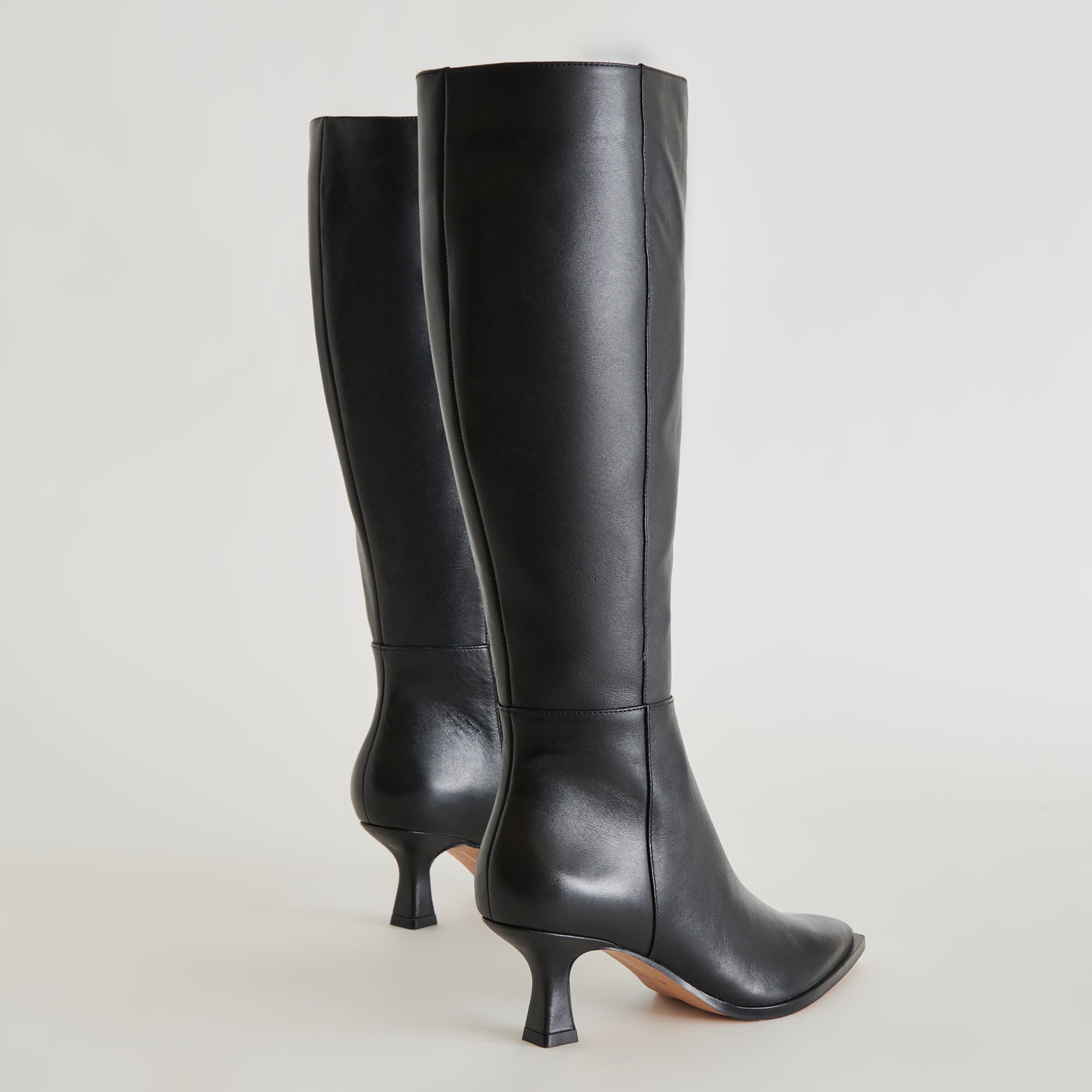 AUGGIE BOOTS BLACK LEATHER - BLACK LEATHER / 8.5 / V001 - re:vita