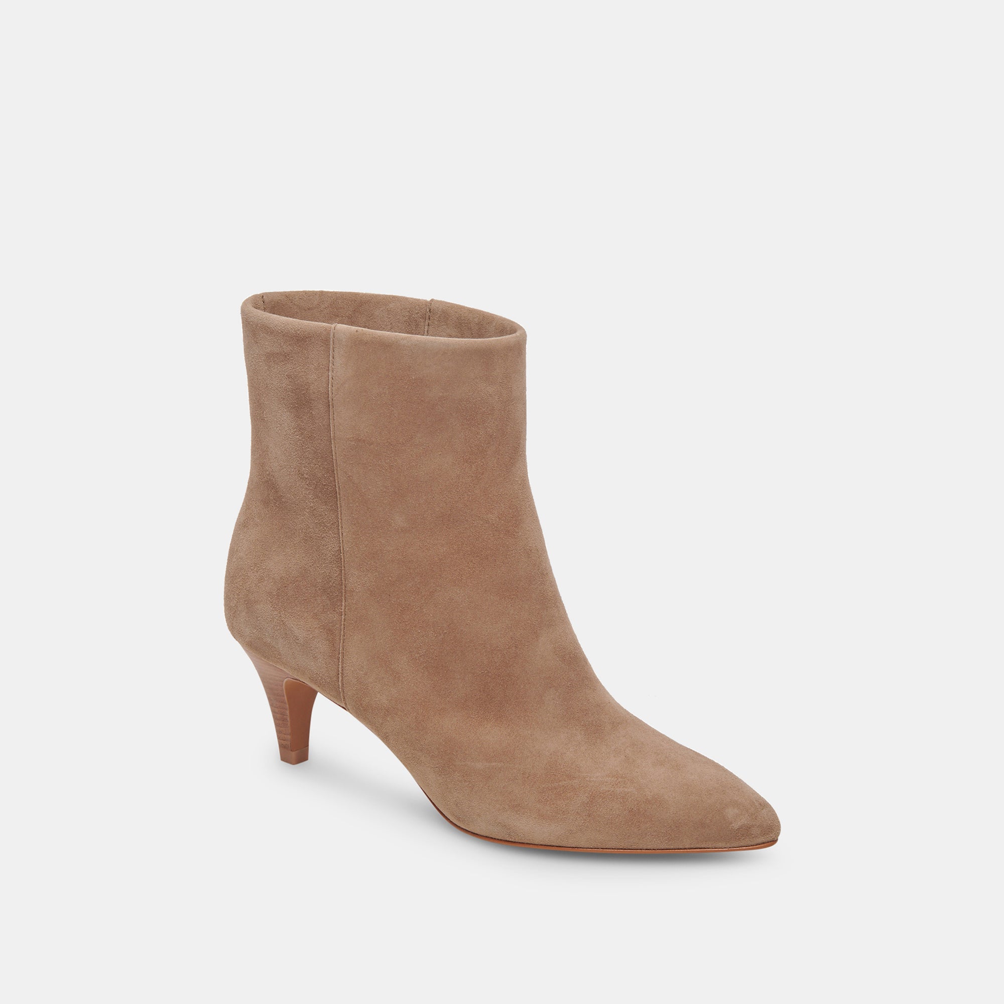DEE BOOTIES TRUFFLE SUEDE - re:vita