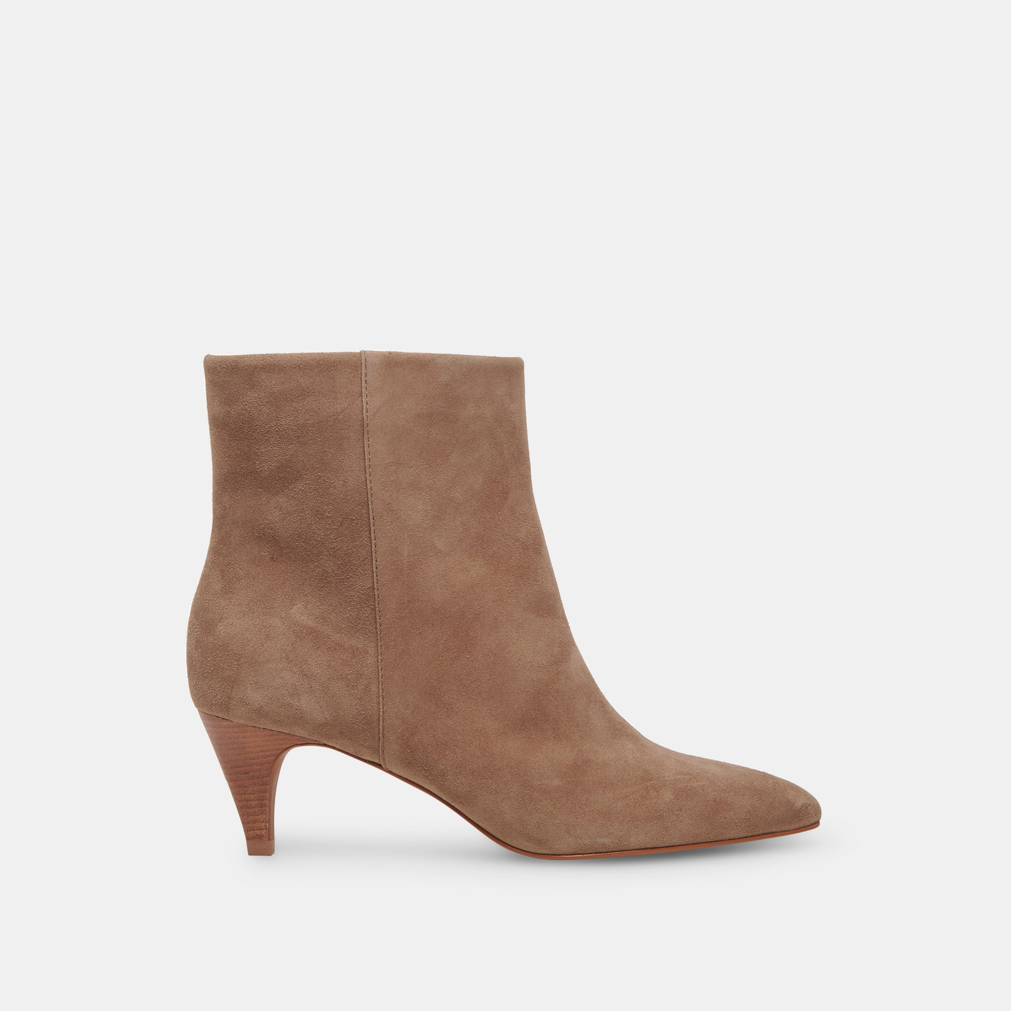 DEE BOOTIES TRUFFLE SUEDE - re:vita