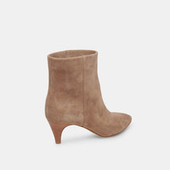 DEE BOOTIES TRUFFLE SUEDE - re:vita