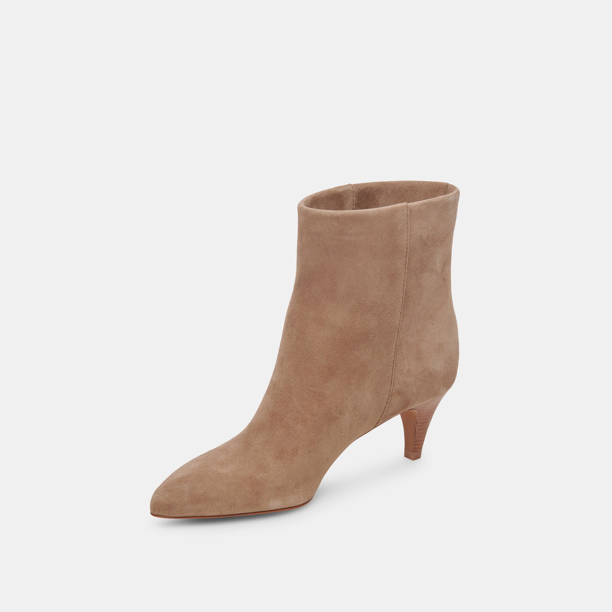 DEE BOOTIES TRUFFLE SUEDE - re:vita