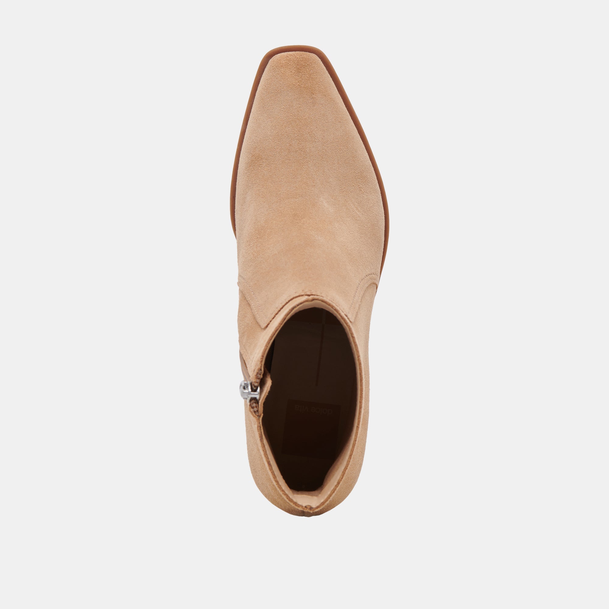 FAHARI H2O WIDE BOOTIES CAMEL SUEDE