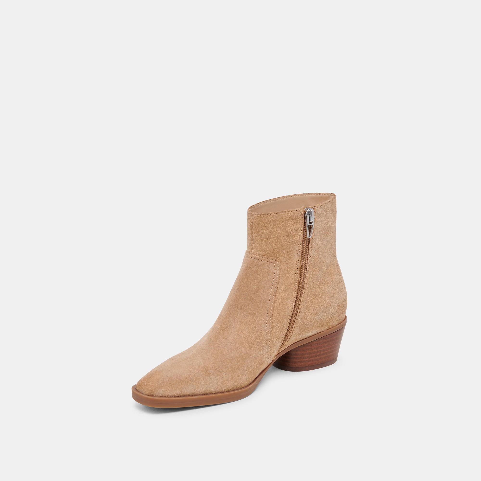 FAHARI H2O WIDE BOOTIES CAMEL SUEDE