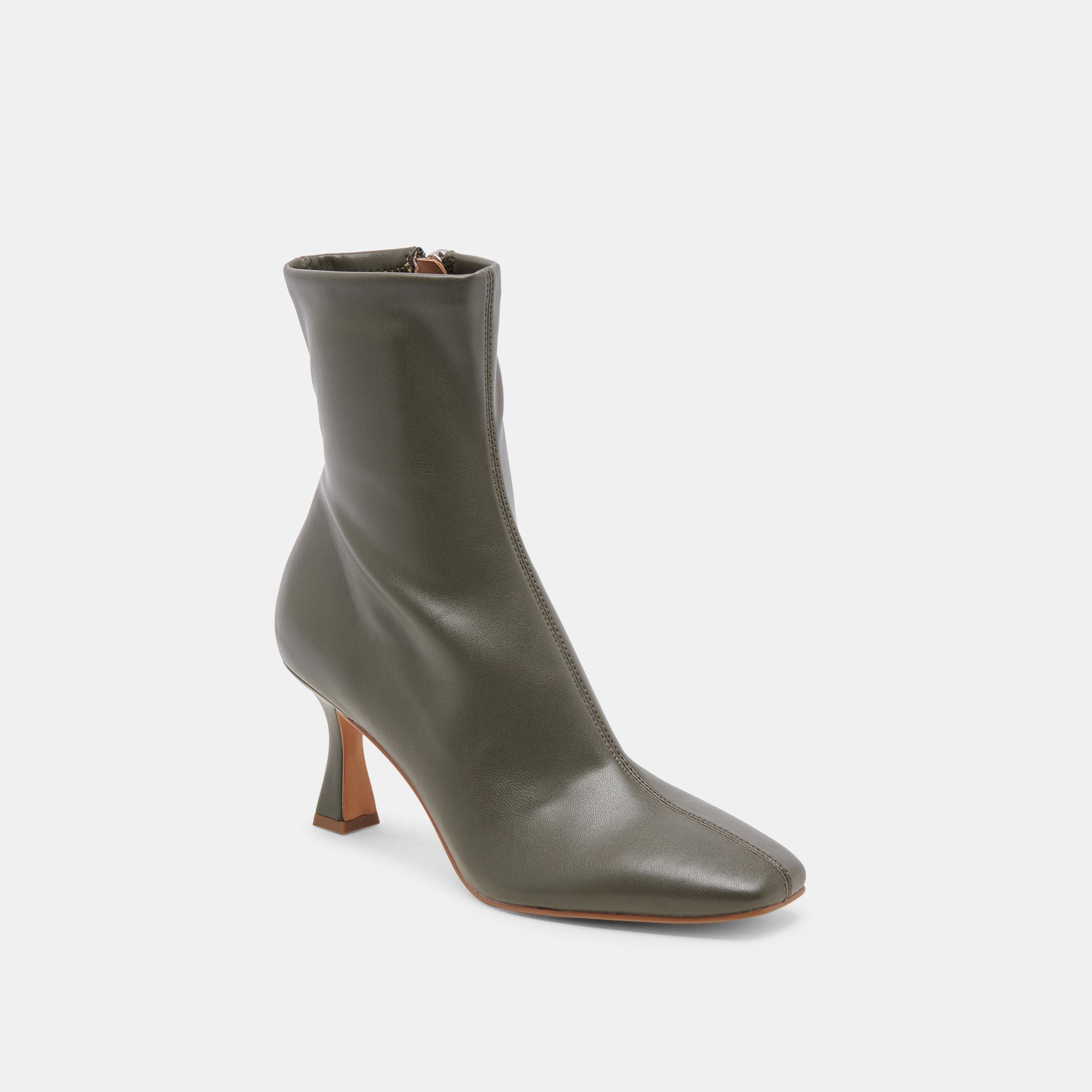 GLAMOR BOOTS DARK OLIVE STELLA - re:vita