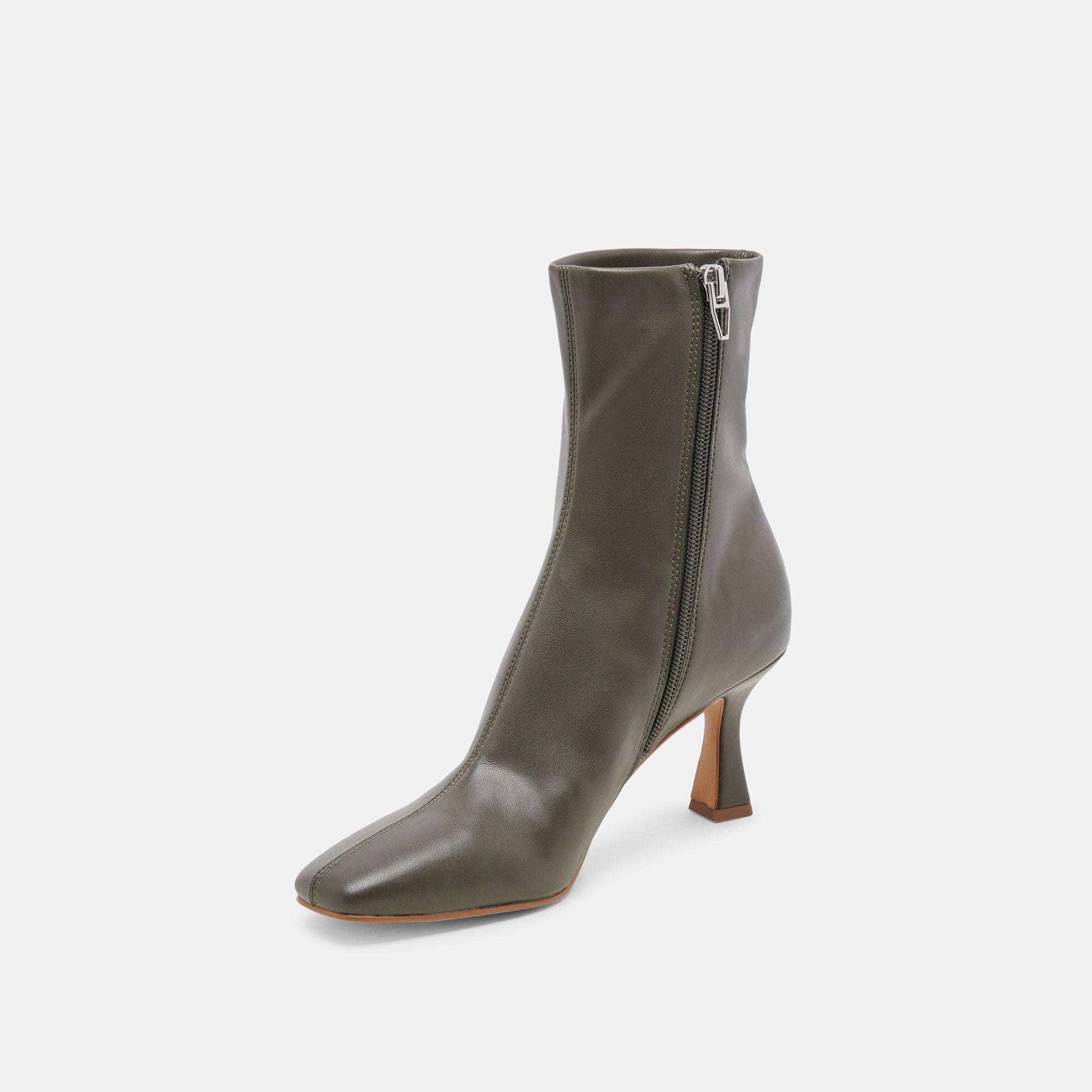 GLAMOR BOOTS DARK OLIVE STELLA - re:vita