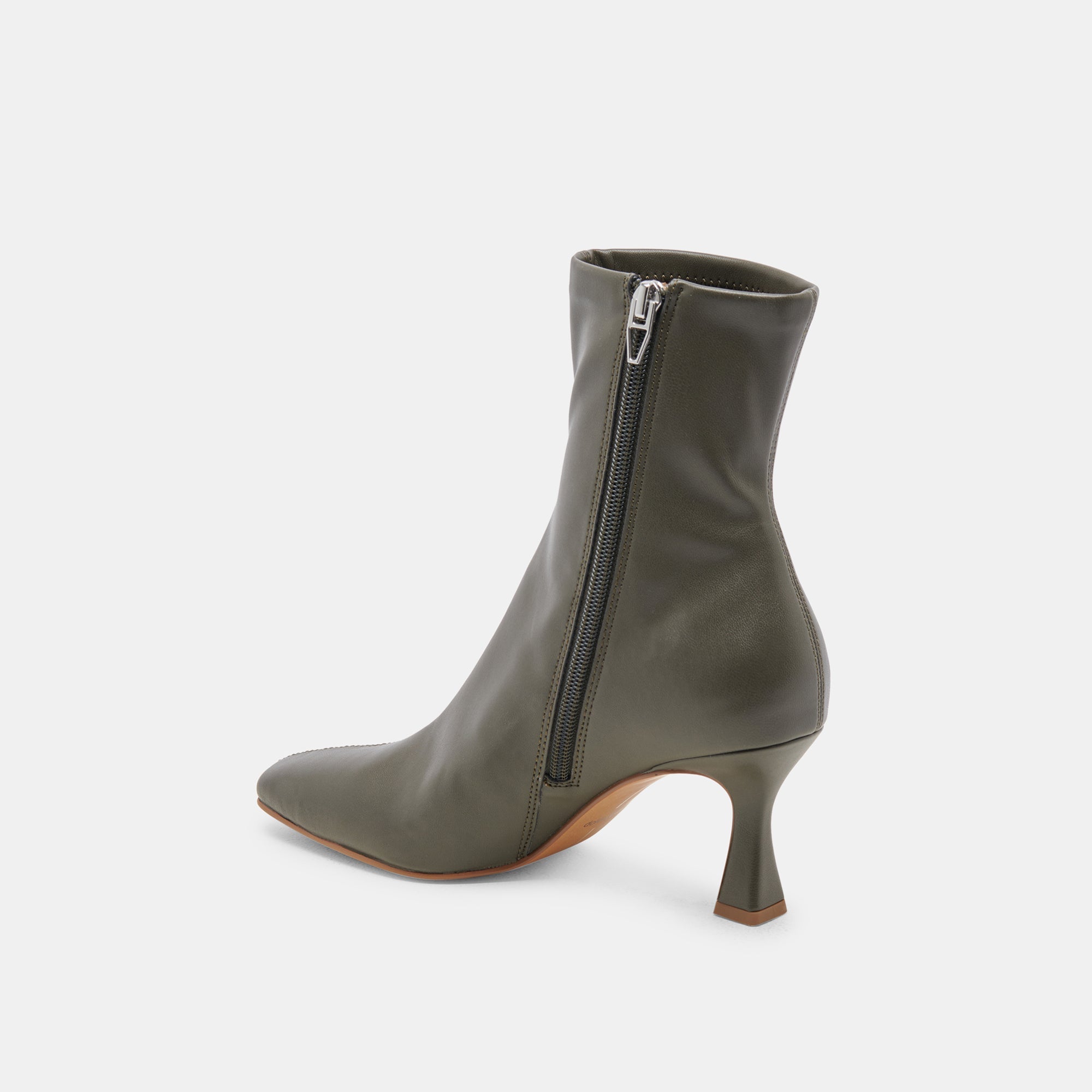 GLAMOR BOOTS DARK OLIVE STELLA - re:vita