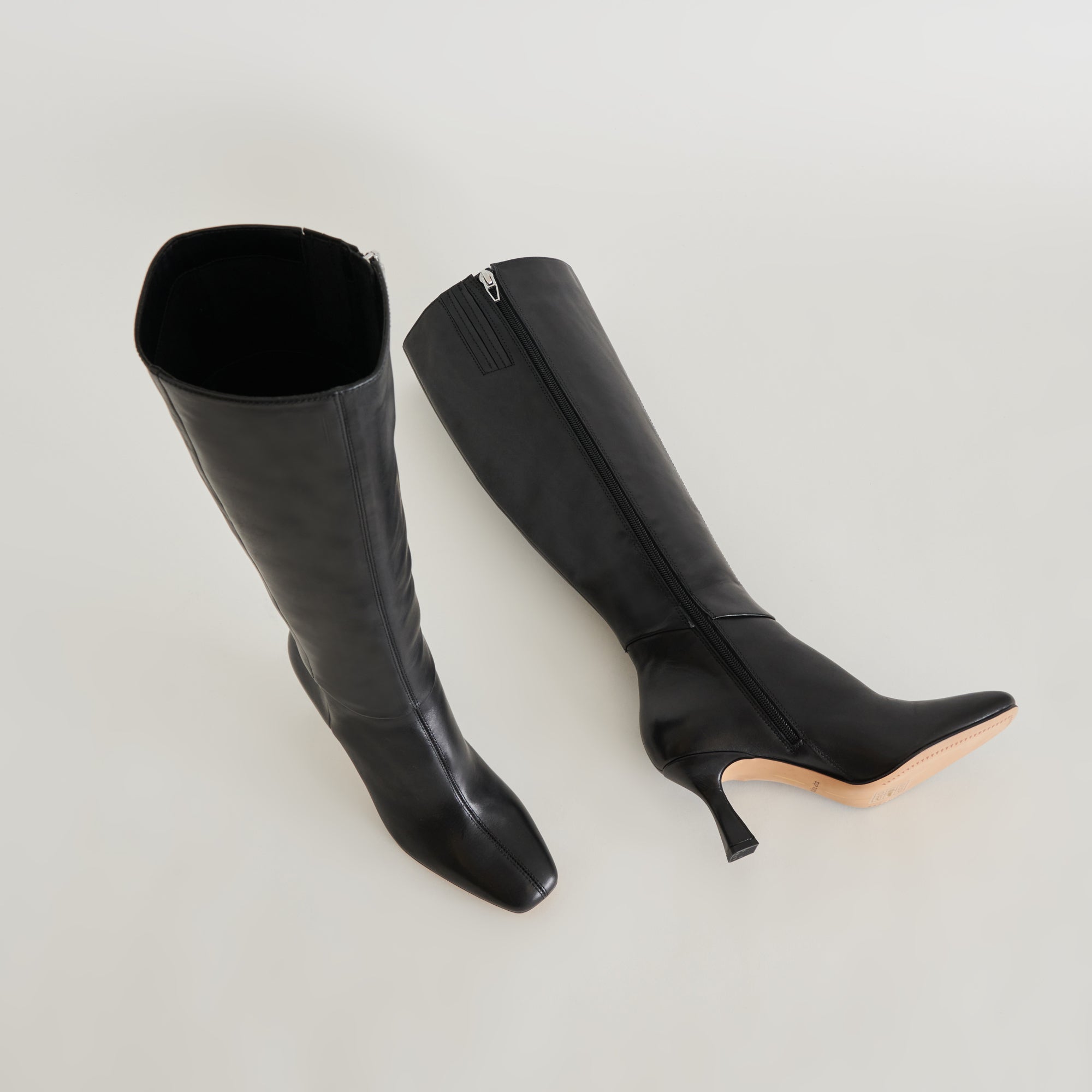 GYRA BOOTS BLACK LEATHER - re:vita