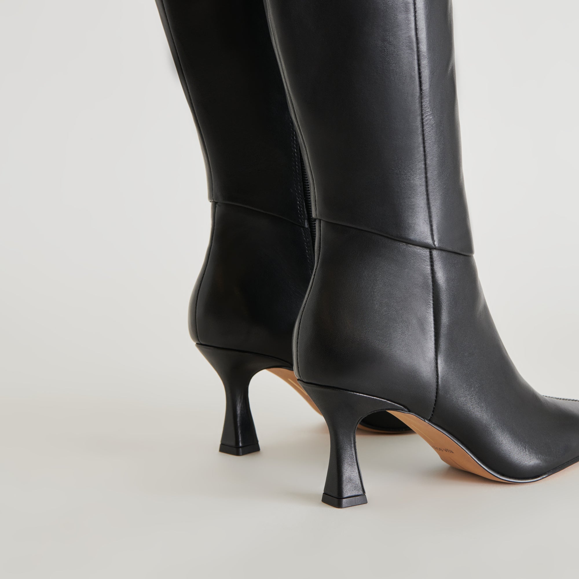 GYRA BOOTS BLACK LEATHER - re:vita