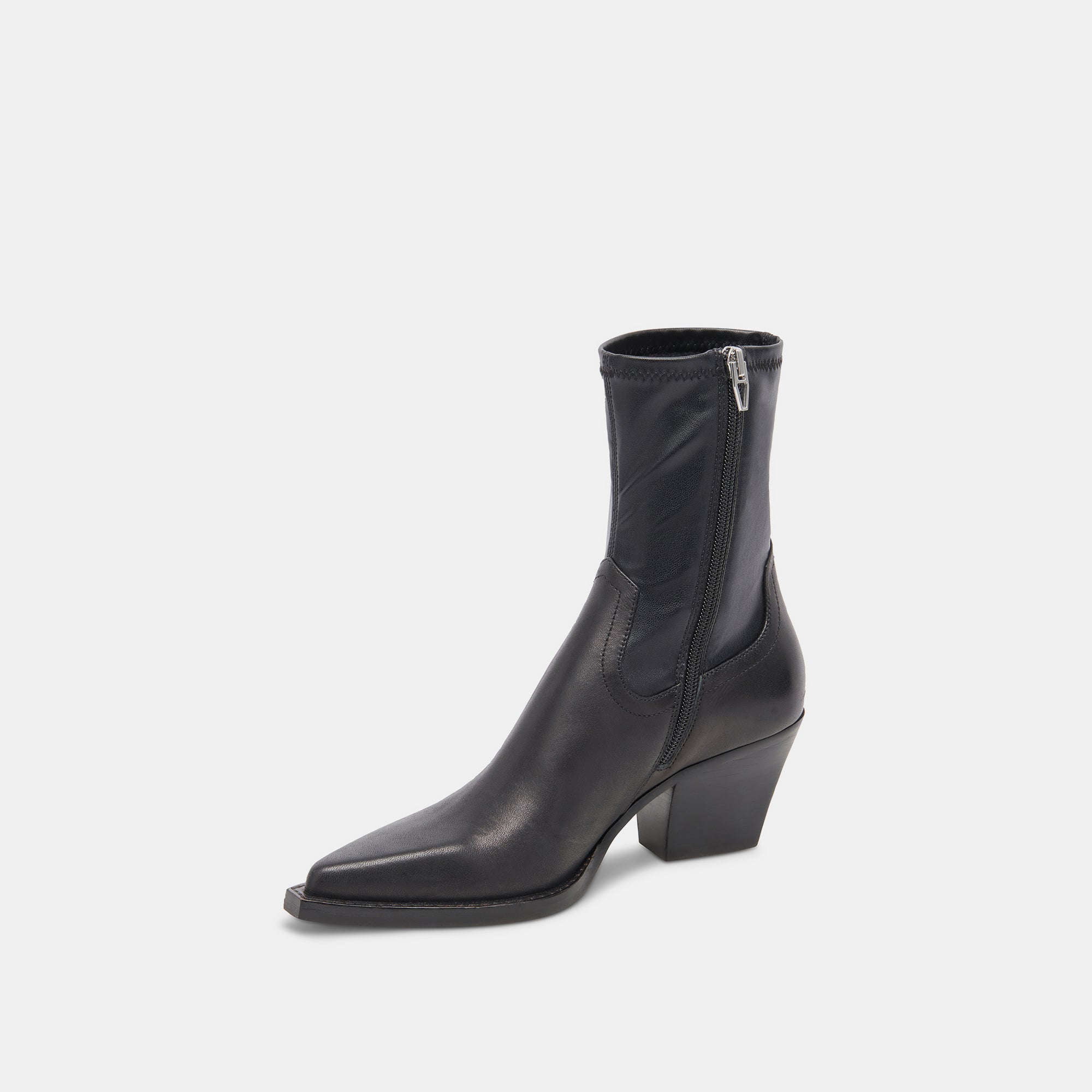 RUTGER BOOTS BLACK LEATHER - re:vita