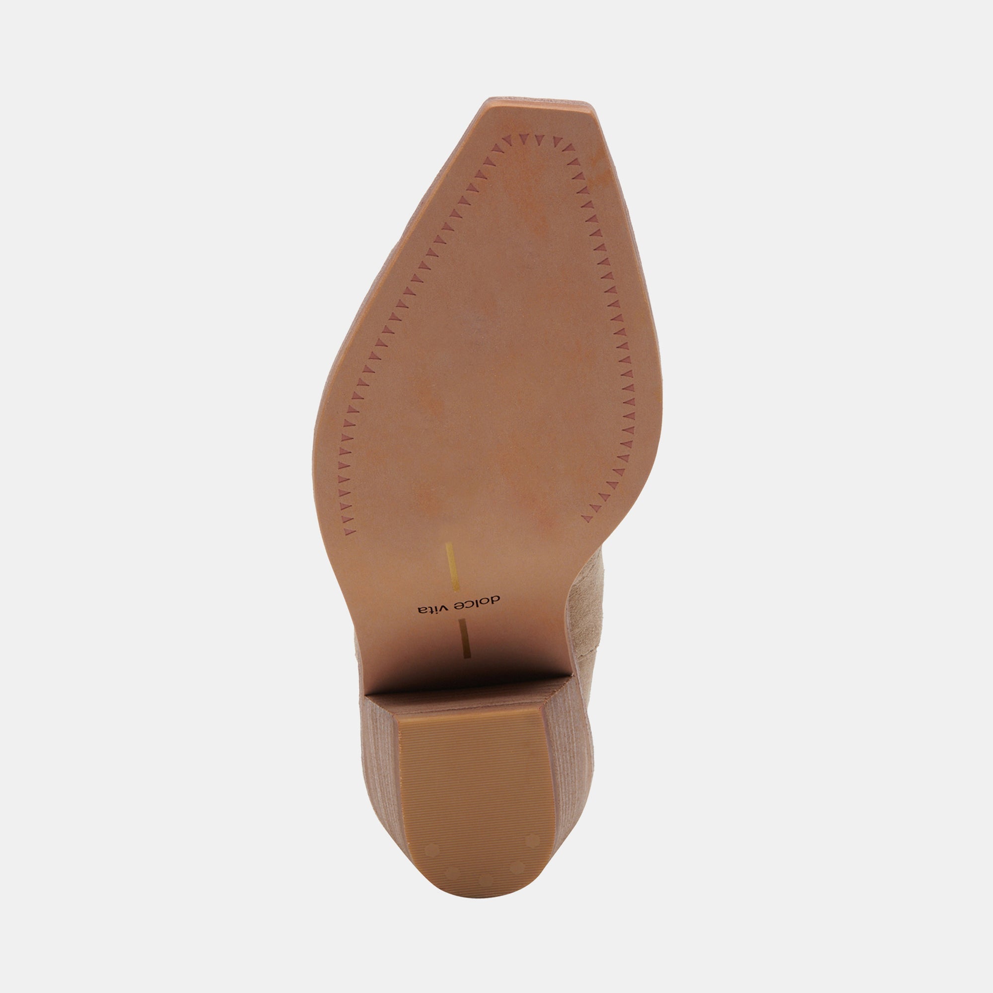 SENNA BOOTIES ALMOND SUEDE - re:vita