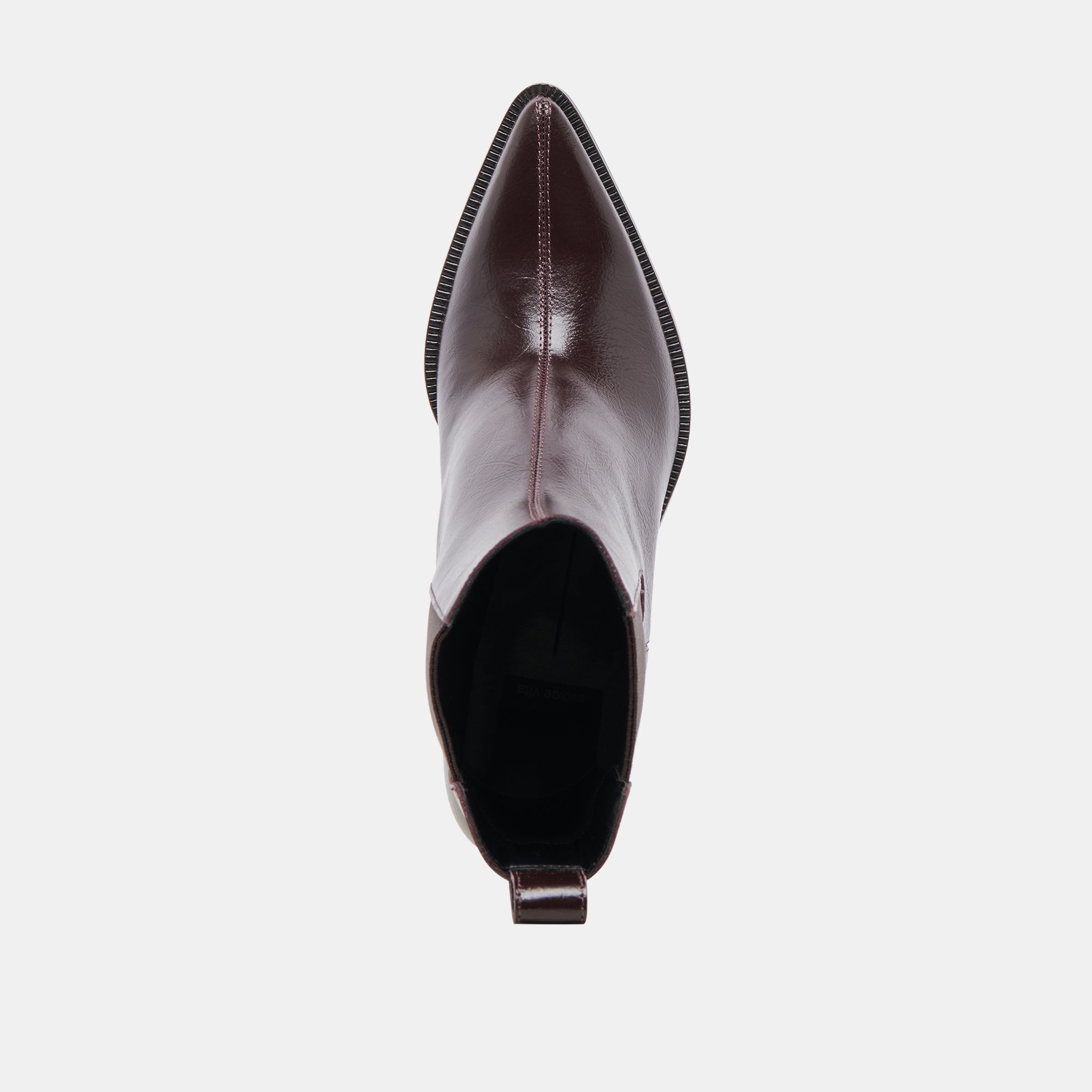 SHADIE H2O BOOTIES MULBERRY CRINKLE PATENT