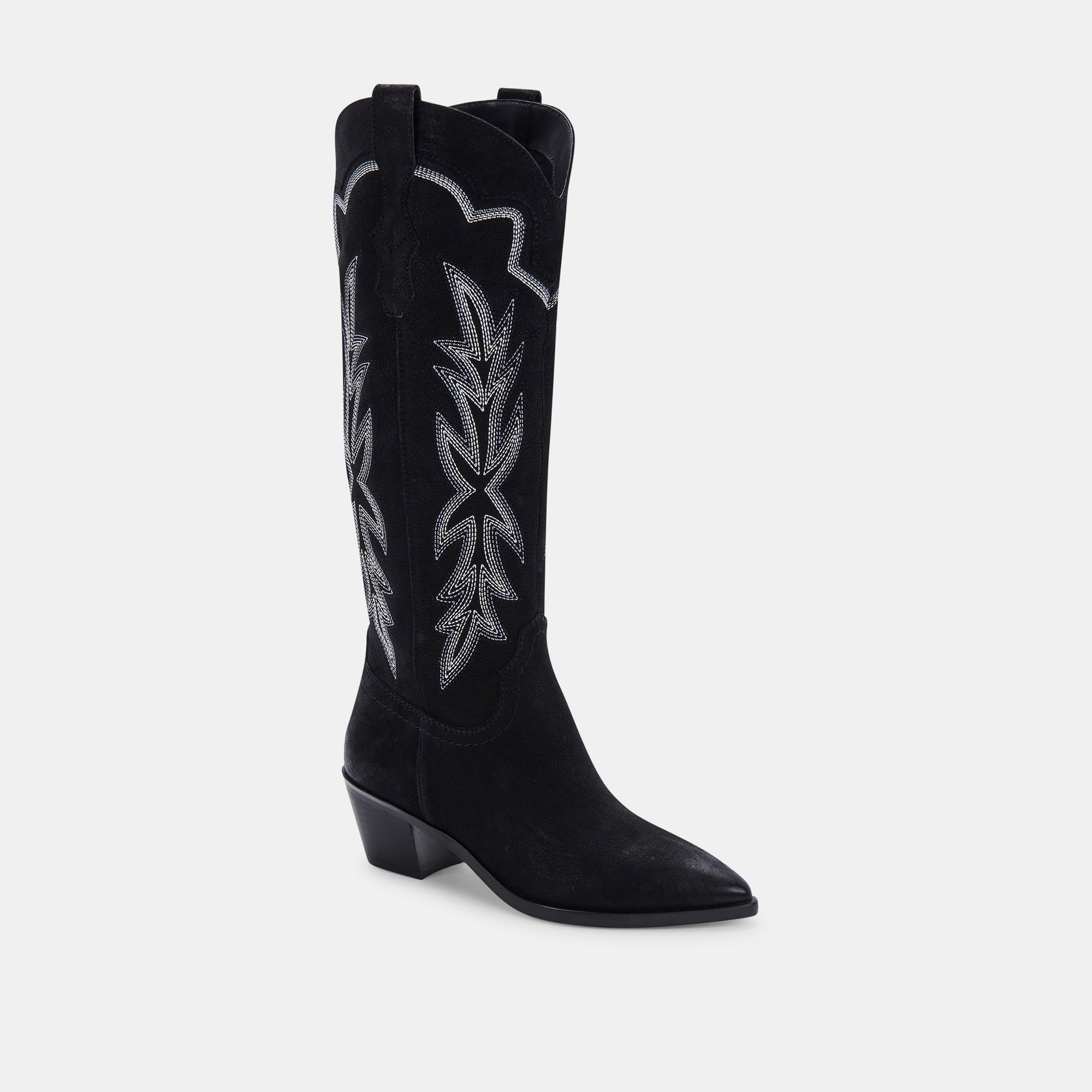 SHIREN BOOTS BLACK NUBUCK - re:vita