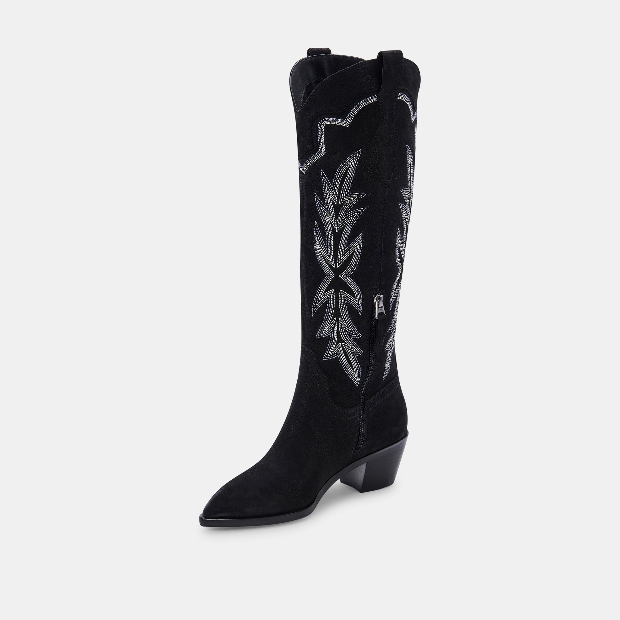 SHIREN BOOTS BLACK NUBUCK - re:vita