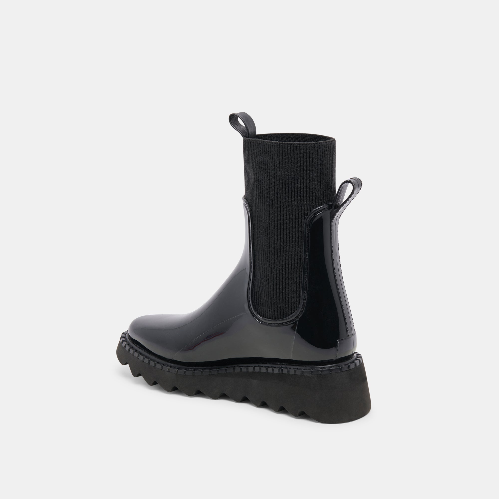 TROPIC H2O BOOTS MIDNIGHT PATENT STELLA - re:vita