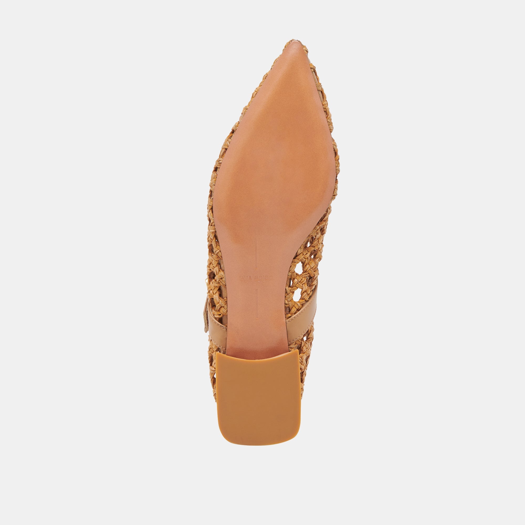 CATY BALLET FLATS NATURAL WOVEN