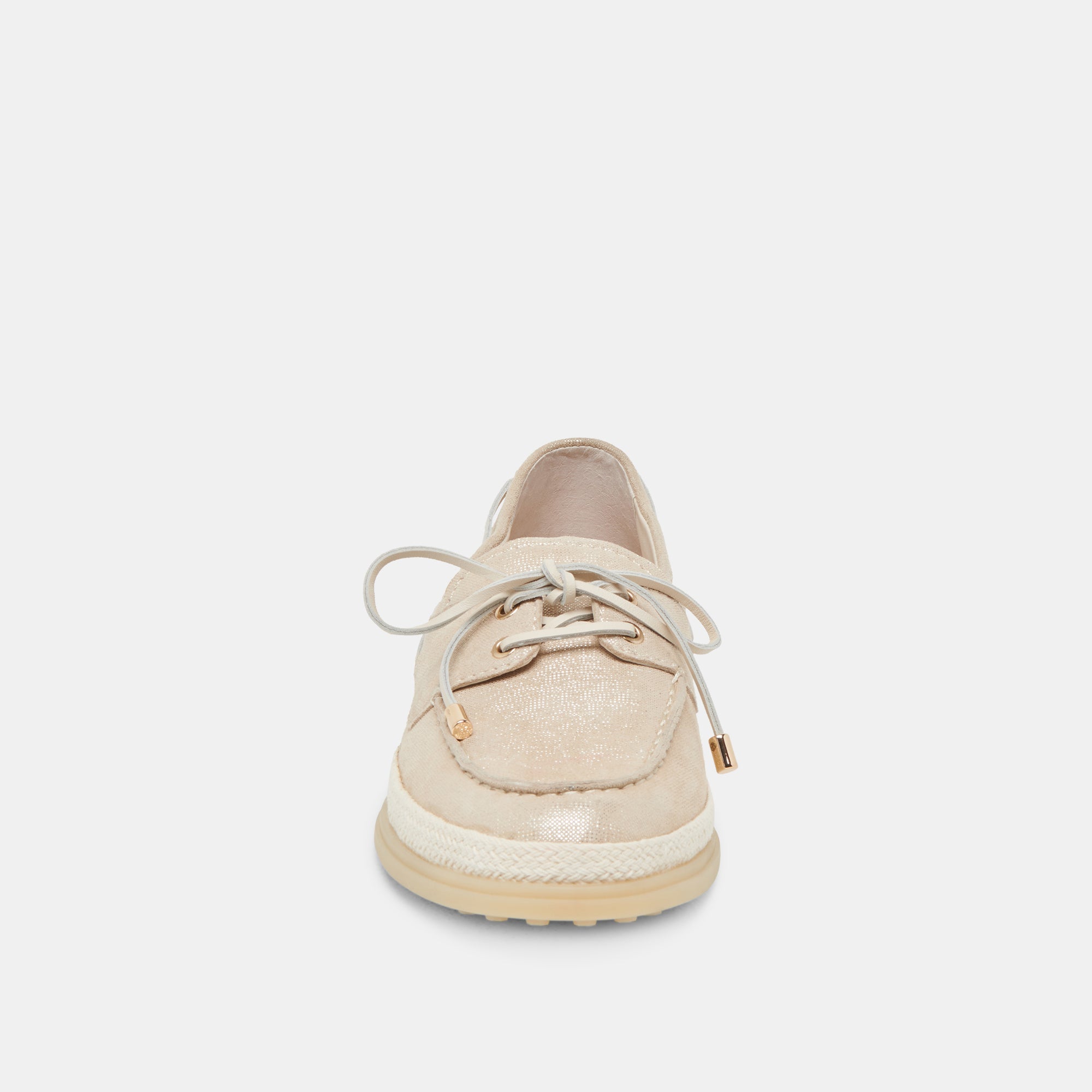 DORIS LOAFERS TAUPE METALLIC WOVEN - TAUPE METALLIC WOVEN / 7.5 / V296 - re:vita