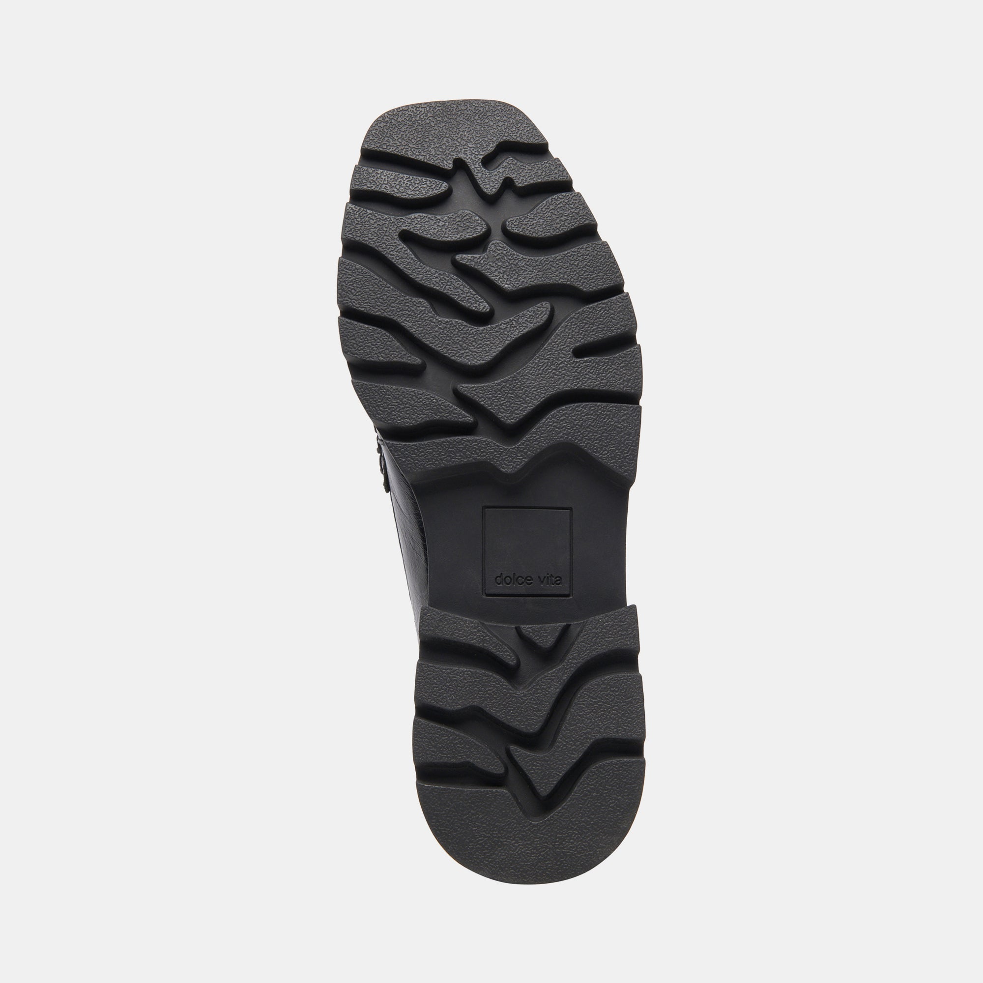 ELIAS WIDE FLATS ONYX CRINKLE PATENT - re:vita