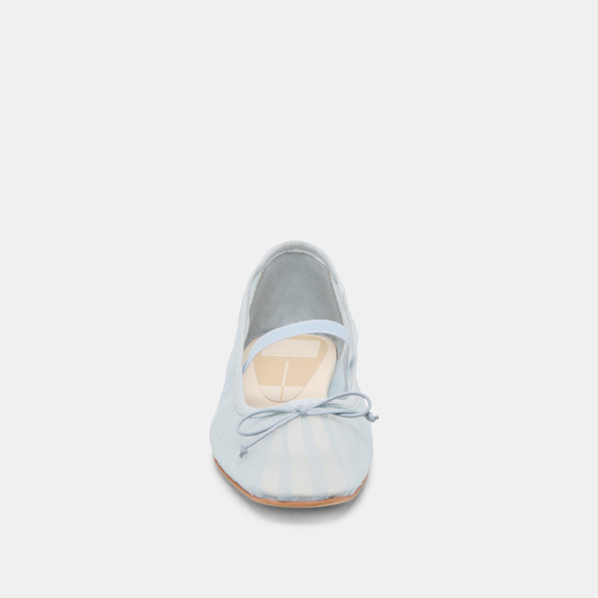 RAEVEN BALLET FLATS LIGHT BLUE TULLE - re:vita