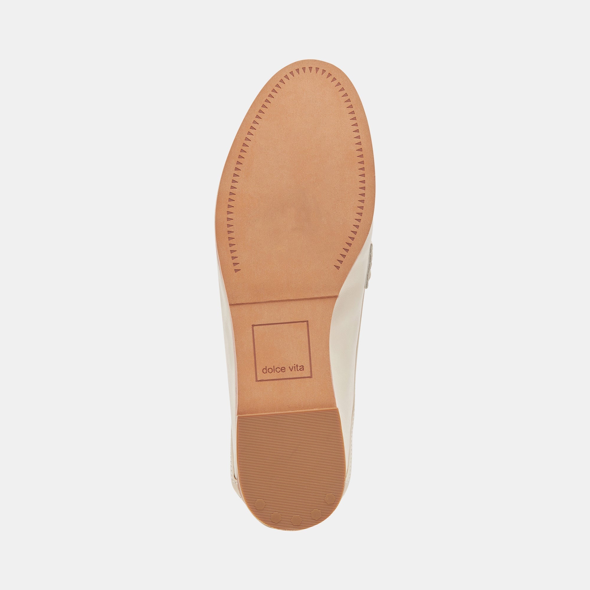 REIGN FLATS IVORY LEATHER - re:vita
