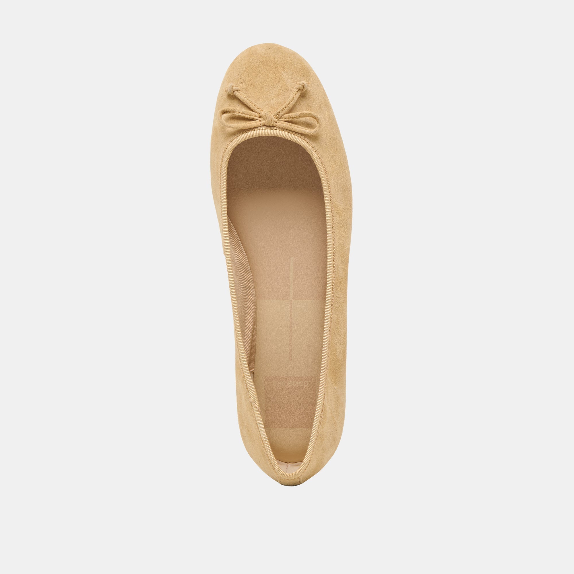 RITLA BALLET FLATS HONEY SUEDE - re:vita