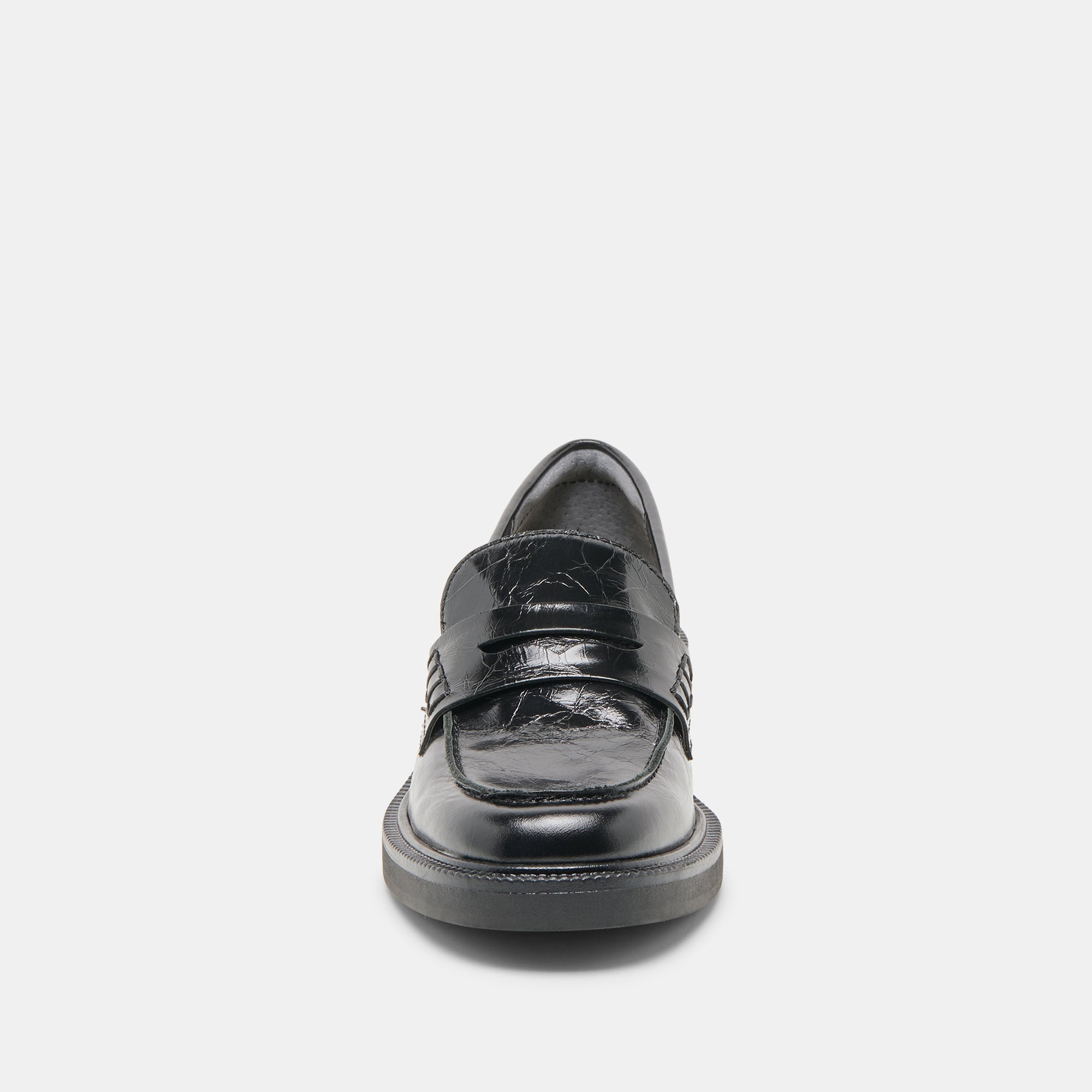 TIGGY LOAFERS MIDNIGHT CRINKLE PATENT