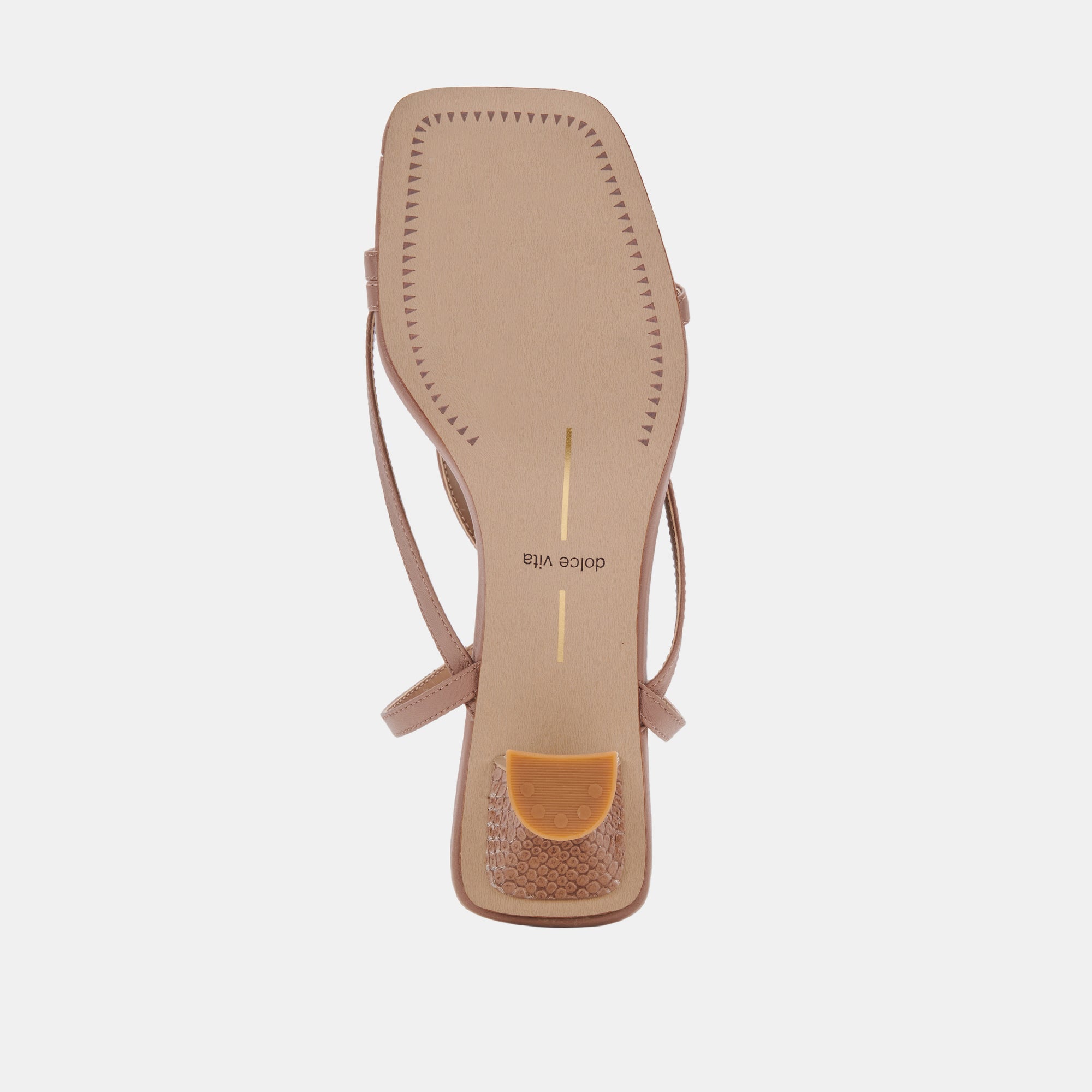 BAYLOR HEELS CAFE LEATHER - re:vita