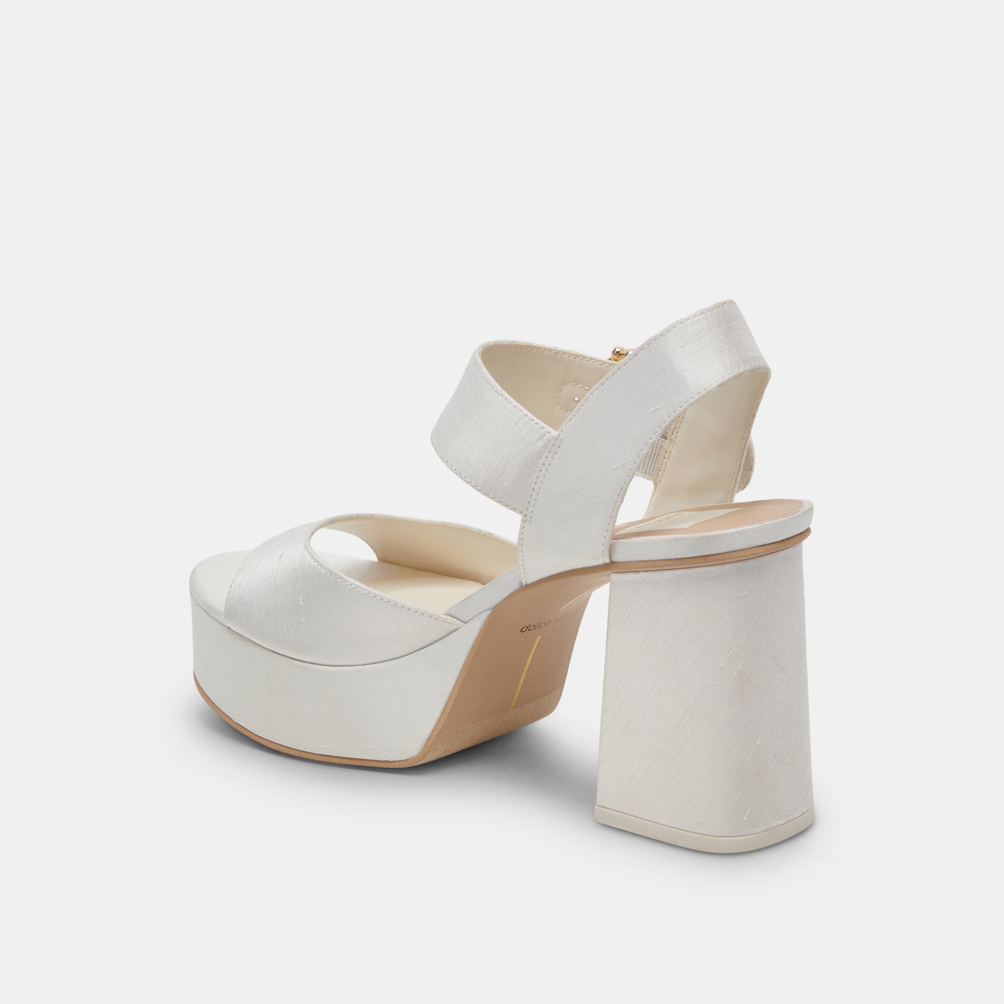 BOBBY PEARL HEELS WHITE PEARLS - re:vita