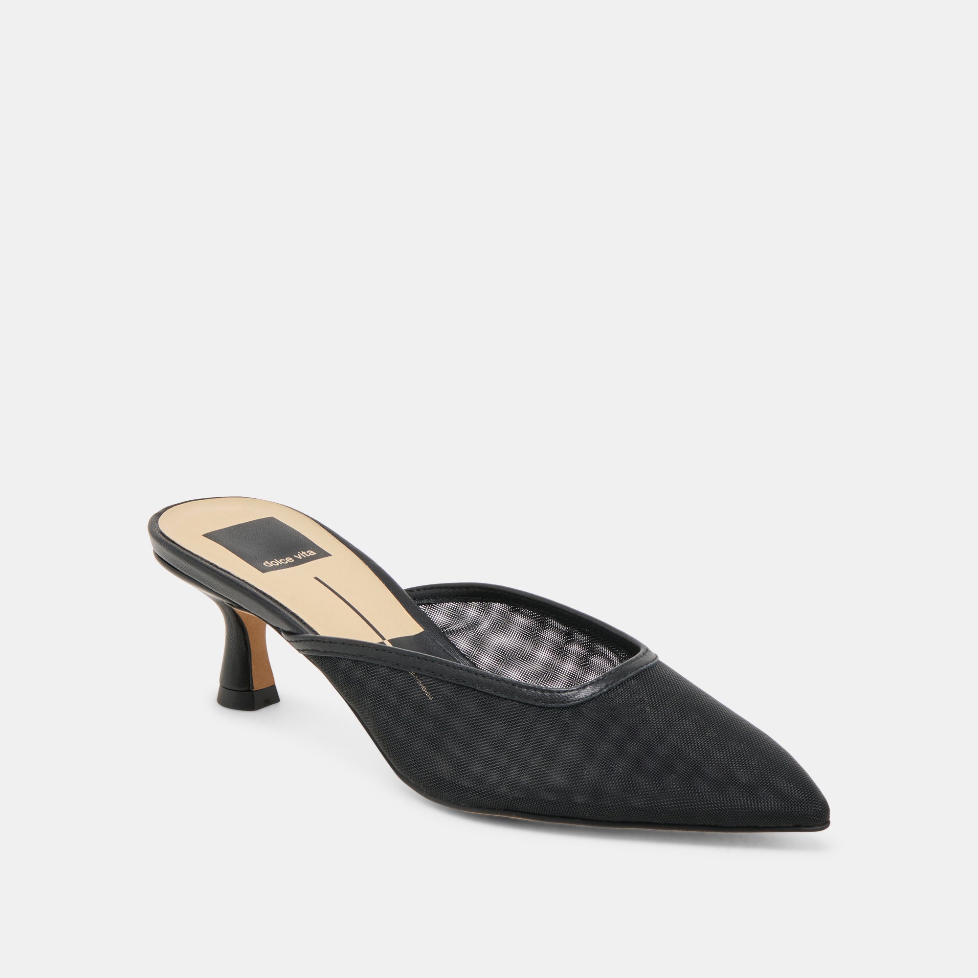 CLEO HEELS ONYX MESH - re:vita