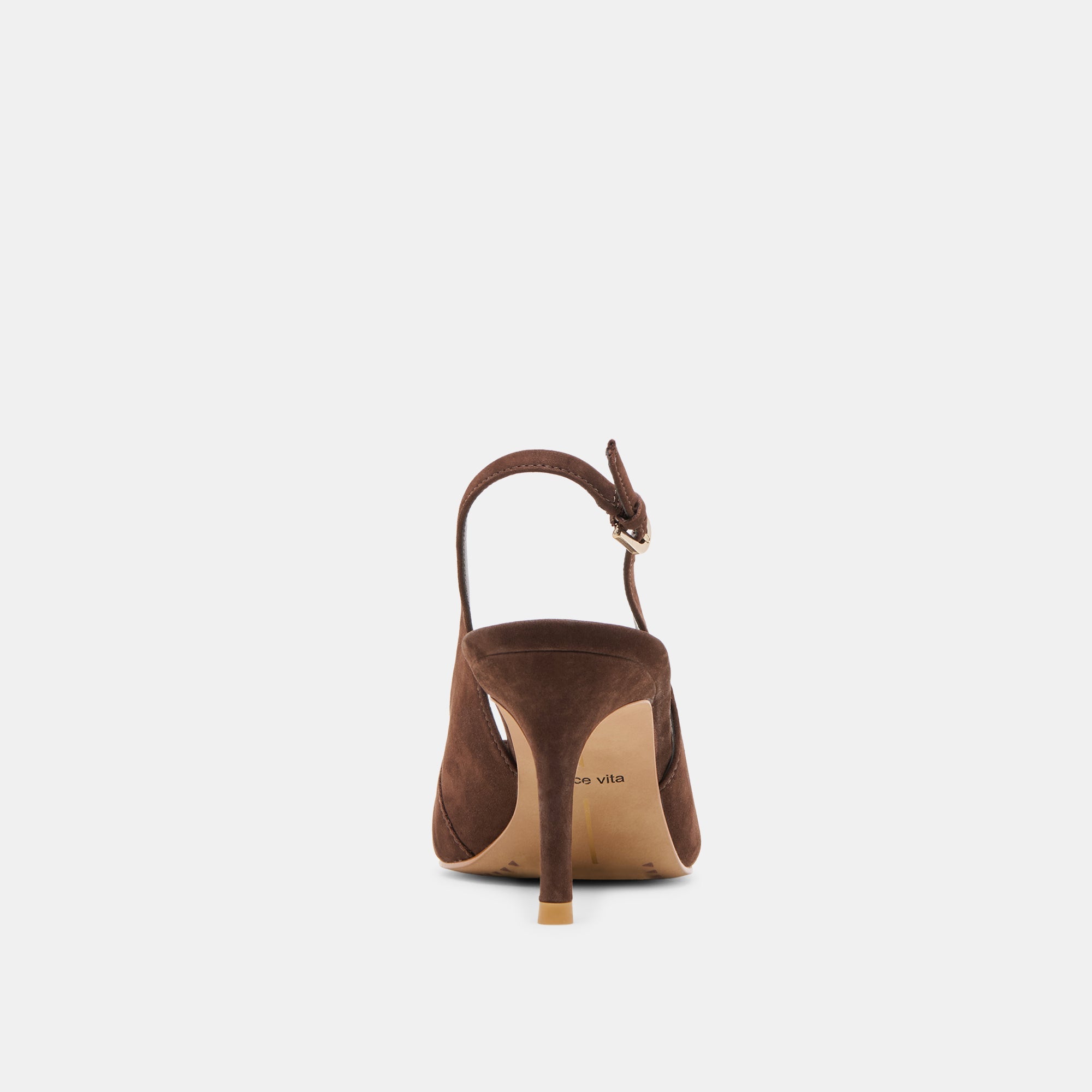 ELASI HEELS DK BROWN NUBUCK