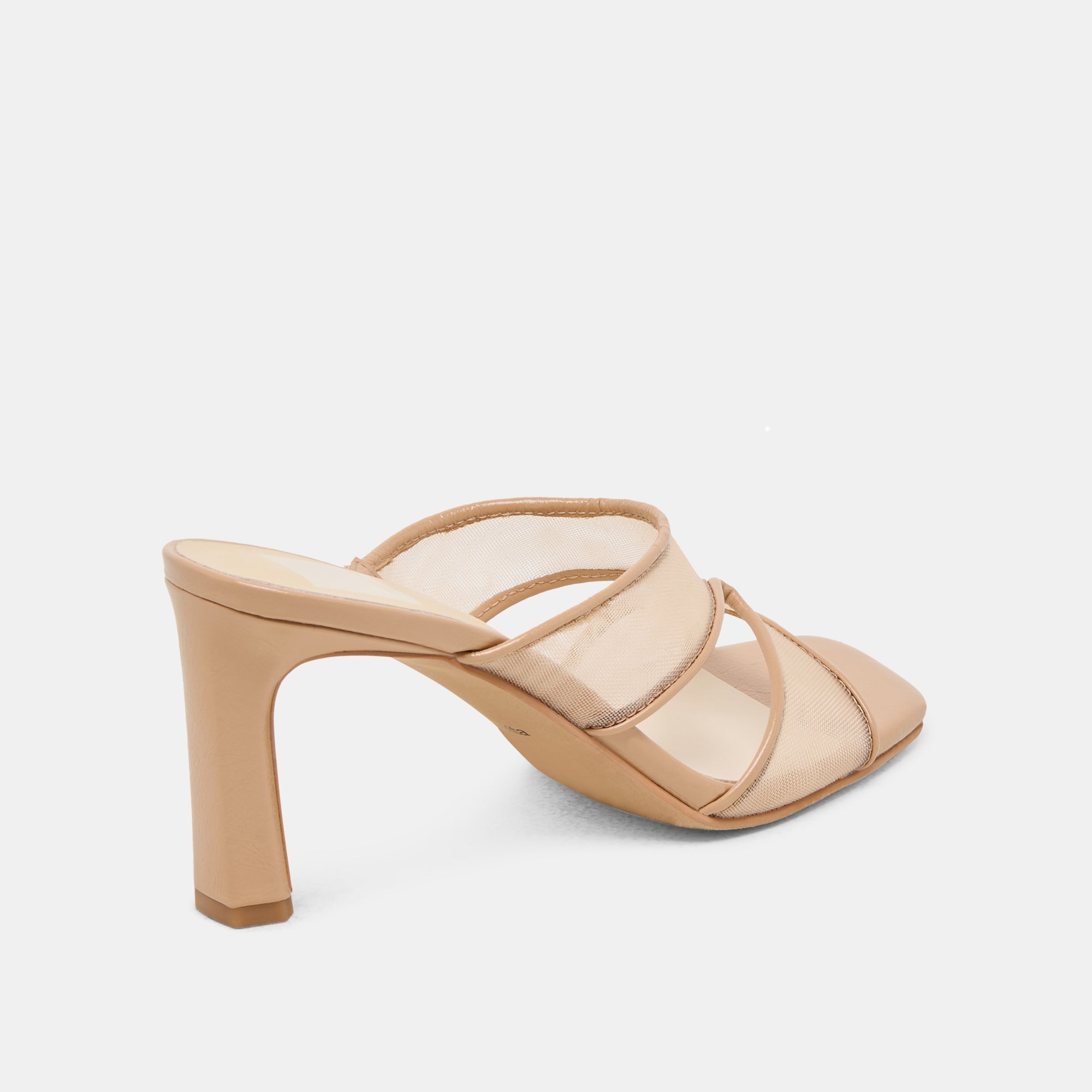 GITEL HEELS LIGHT TAN MESH - re:vita